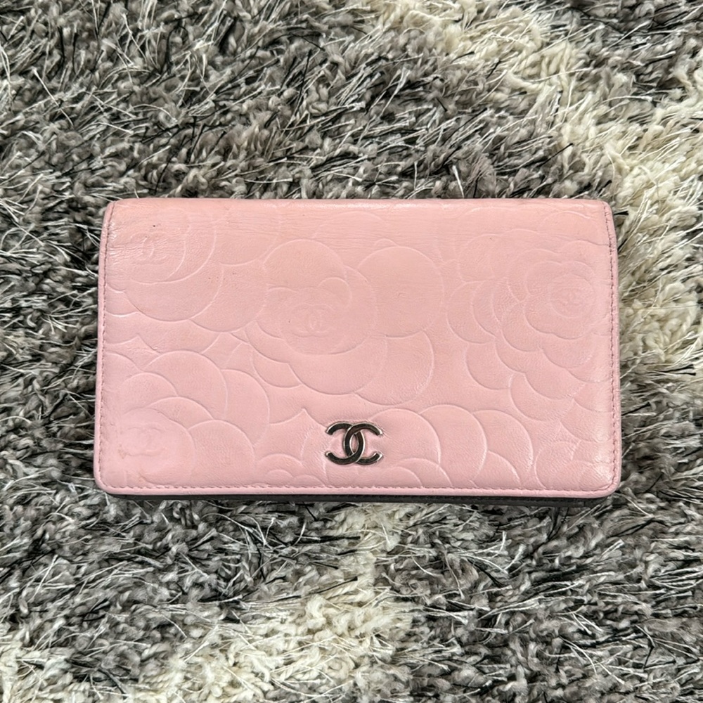 Chanel fold over wallet